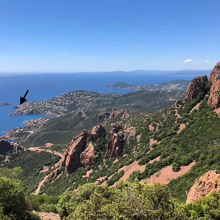 Petit Vue Et Corniche Esterel Apartment Antheor-Cap-Roux